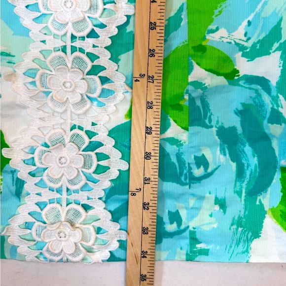 Lily Pulitzer | Poolside Blue First Impression Halter Neck Shift Women Sz 6 - Picture 10 of 10